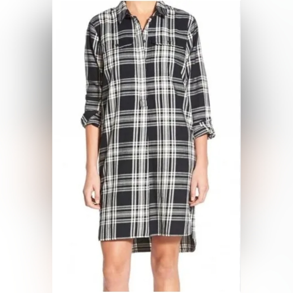 Madewell Flannel Dress